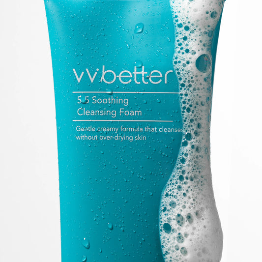 Vv better - 5.5 Soothing Cleansing Foam (120ml)- lidevea.com