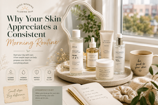 Why Your Skin Appreciates a Consistent Morning Routine