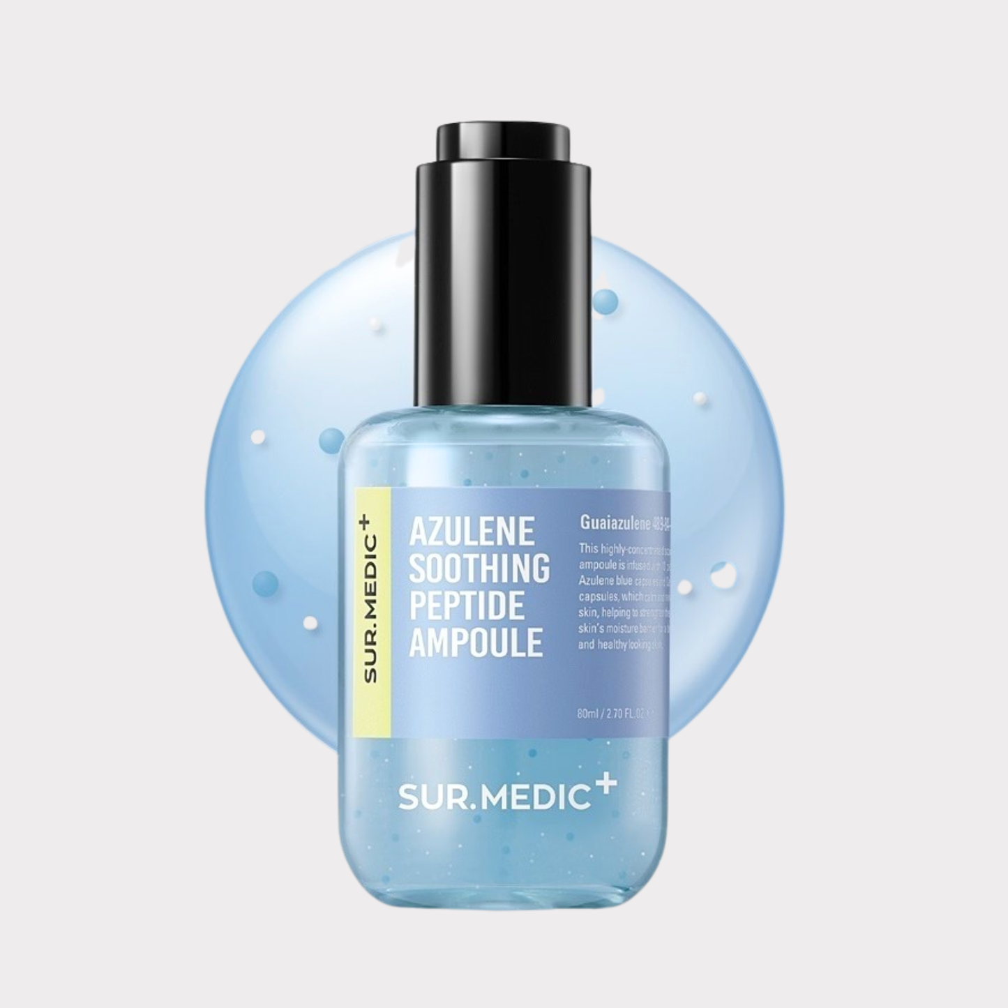 Sur.Medic+ Azulene Soothing Peptide Ampoule (80 ml) - lindevea.com