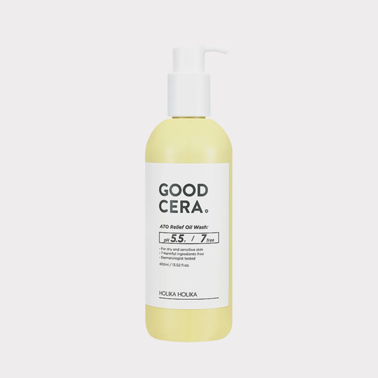 Holika Holika Good Cera ATO Relief Oil Wash (400 ml) - Lindevea.com