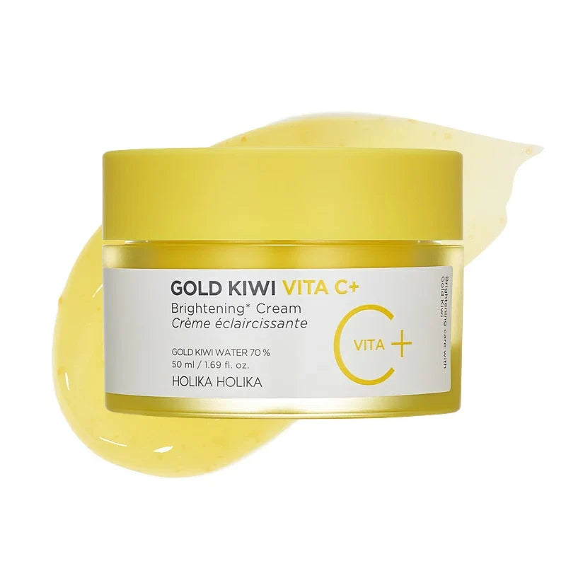 Holika Holika Gold Kiwi Vita C+ Brightening Cream 2 - lindevea.com