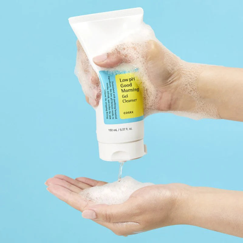 COSRX Low pH Good Morning Gel Cleanser (150 ml) -lindevea.com
