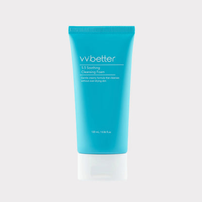 Vv better - 5.5 Soothing Cleansing Foam (120ml)- lidevea.com