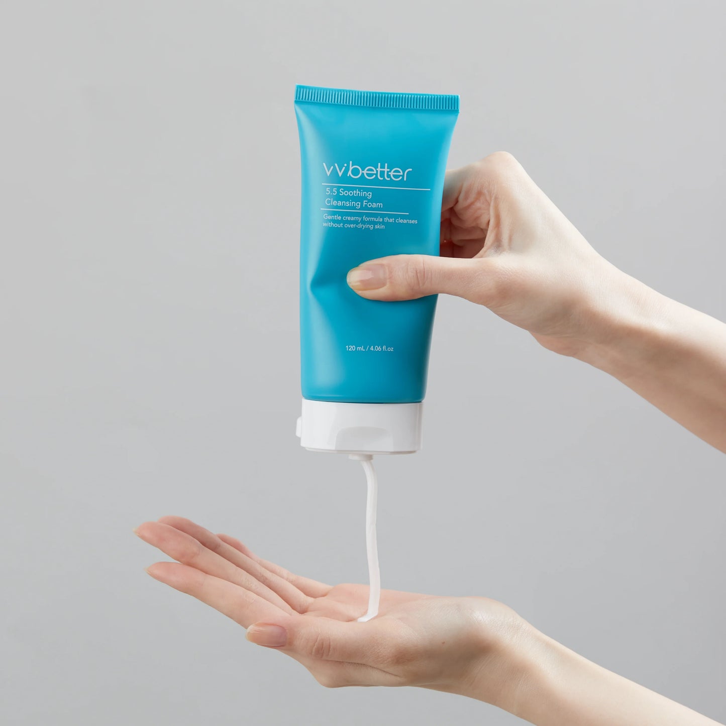 Vv better - 5.5 Soothing Cleansing Foam (120ml)- lidevea.com