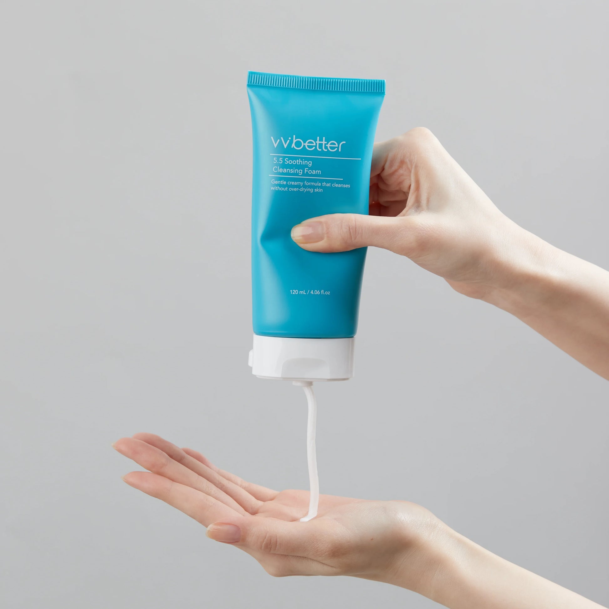 Vv better - 5.5 Soothing Cleansing Foam (120ml)- lidevea.com