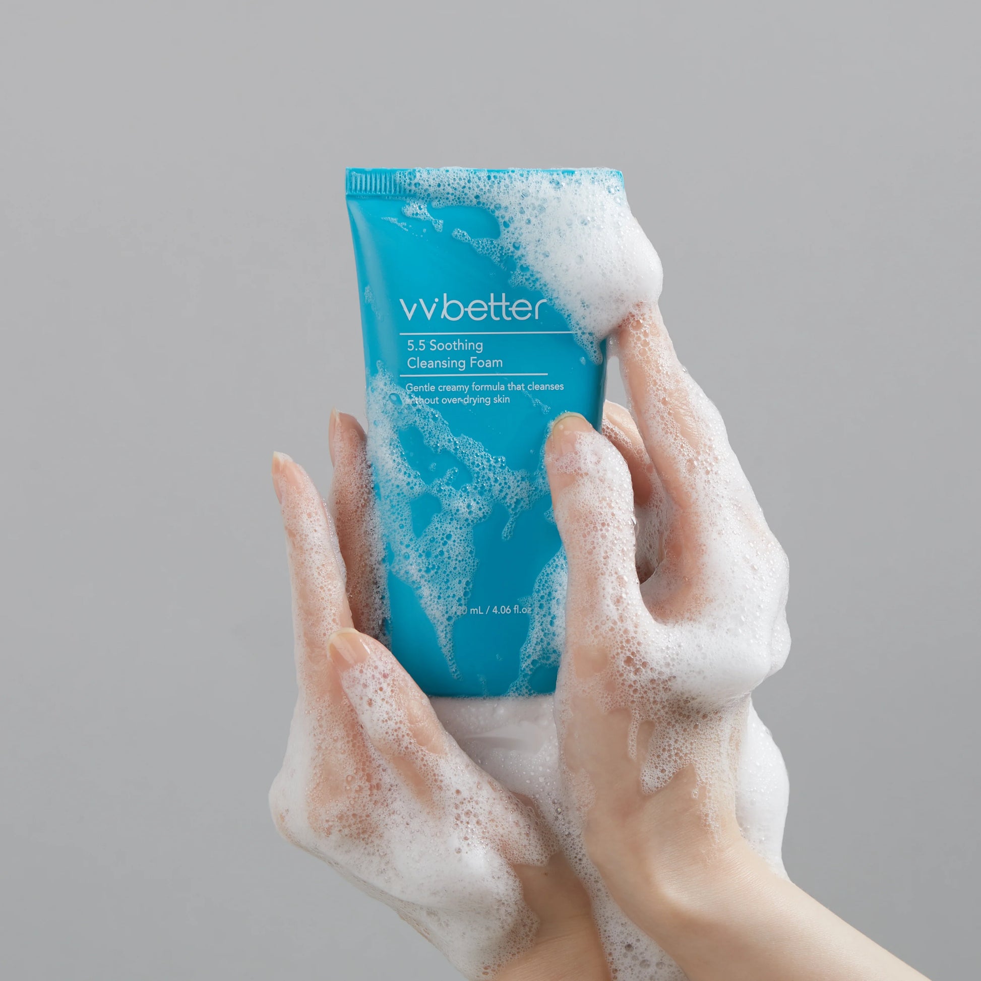 Vv better - 5.5 Soothing Cleansing Foam (120ml)- lidevea.com